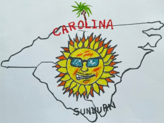 carolina sunburn