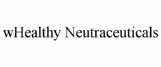 whealthy neutraceuticals