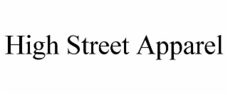 high street apparel