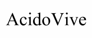 acidovive