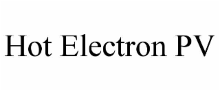 hot electron pv