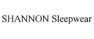shannon sleepwear