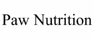 paw nutrition