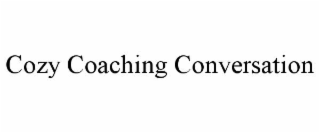 cozy coaching conversation