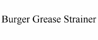 burger grease strainer