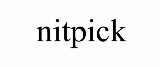 nitpick