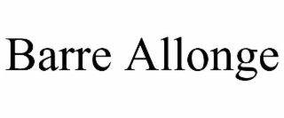 barre allonge