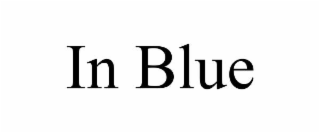 in blue