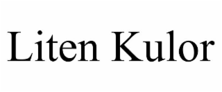 liten kulor