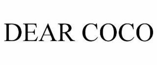 dear coco