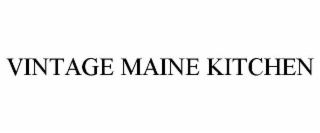 vintage maine kitchen