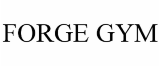 forge gym