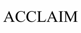 acclaim