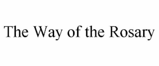 the way of the rosary