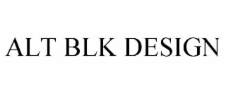 alt blk design