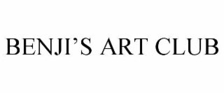 benji’s art club