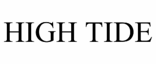 high tide