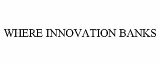where innovation banks