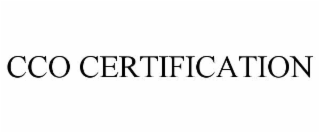 cco certification