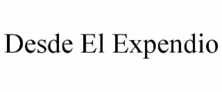 desde el expendio