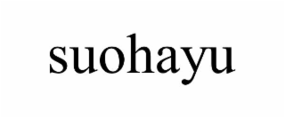 suohayu
