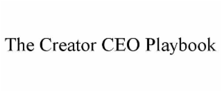 the creator ceo playbook