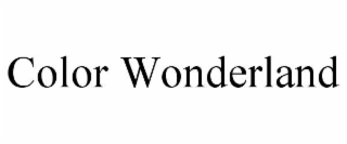 color wonderland