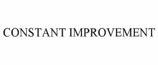constant improvement