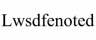 lwsdfenoted