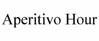 aperitivo hour
