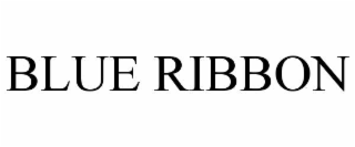 blue ribbon