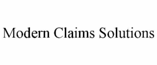 modern claims solutions