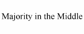 majority in the middle