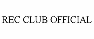 rec club official