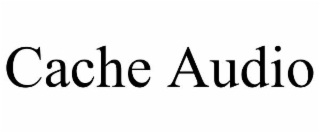 cache audio