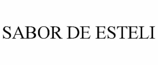 sabor de esteli