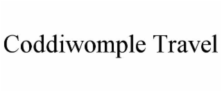 coddiwomple travel