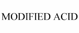 modified acid