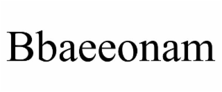 bbaeeonam