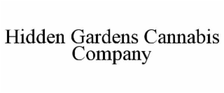 hidden gardens cannabis company