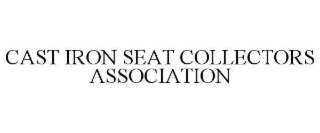 cast iron seat collectors association