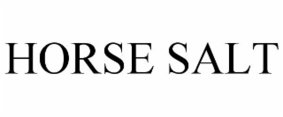 horse salt
