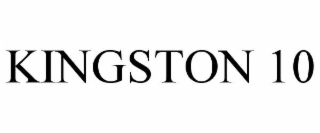kingston 10
