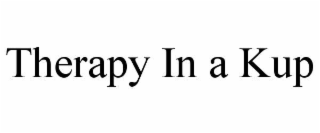 therapy in a kup