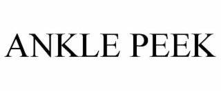 ankle peek