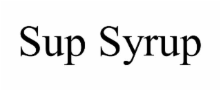 sup syrup