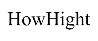 howhight