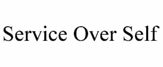 service over self