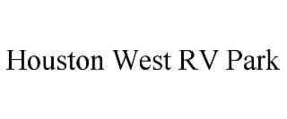 houston west rv park