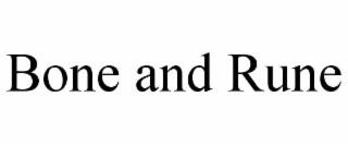 bone and rune